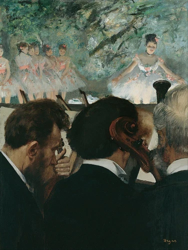 Reprodukcja Orchestra Musicians, Edgar Degas