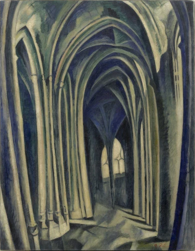 Reprodukcja Saint-Severin No. 3, Robert Delaunay
