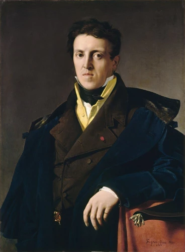 Reprodukcja Marcotte d'Argenteuil, Jean Auguste Dominique Ingres