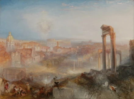 Reprodukcja Modern Rome - Campo Vaccino, William Turner