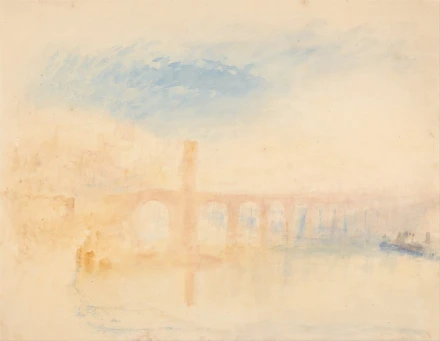 Reprodukcja The Moselle Bridge, Coblenz, William Turner