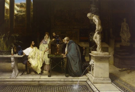 Reprodukcja An Art Lover, Lawrence Alma-Tadema