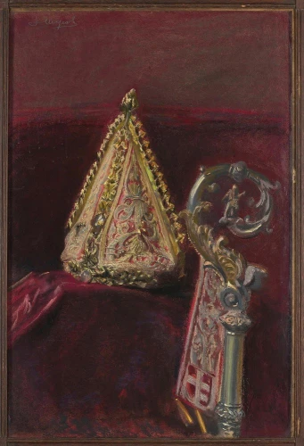 Reprodukcja Infuła Biskupa Strzempińskiego, Wyczółkowski Leon