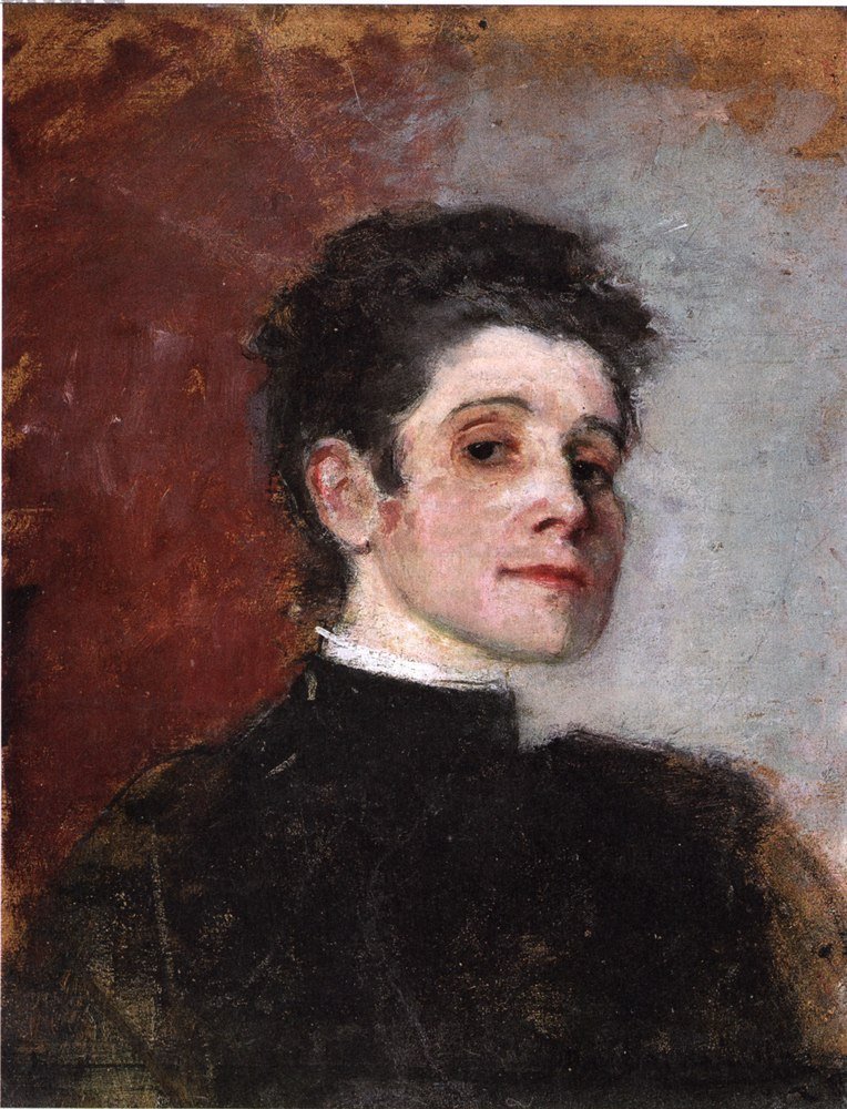 Reprodukcja Autoportret 1896 - Olga Boznańska