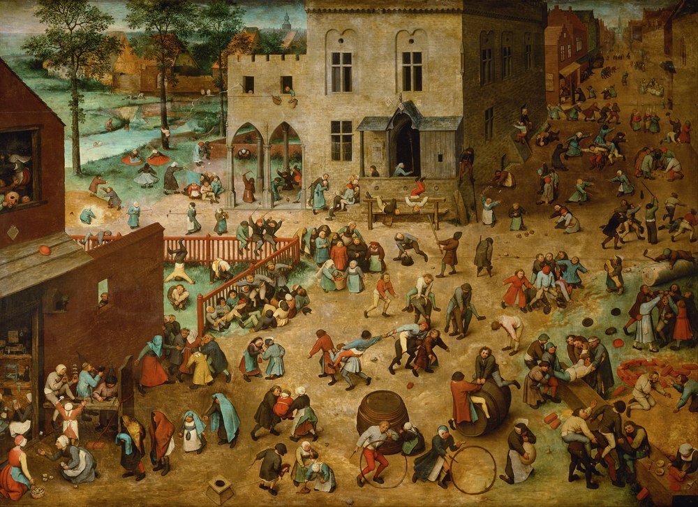 Reprodukcja obrazu Children's Games - Pieter Bruegel