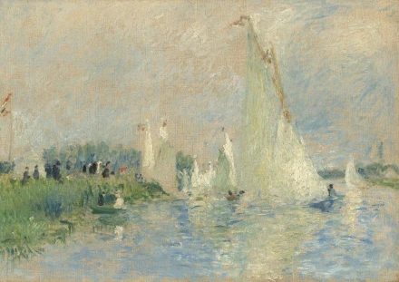 Reprodukcja Regatta bei Argenteuil, Renoir Auguste