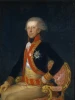 Reprodukcja Portrait of General Antonio Ricardos, Francisco Goya - Wzór graficzny. Postać mężczyzny w eleganckim stroju