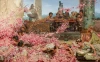 Reprodukcja The Roses of Heliogabalus, Lawrence Alma-Tadema - Wzór graficzny. Kwiaty w różnych odcieniach różu, postacie