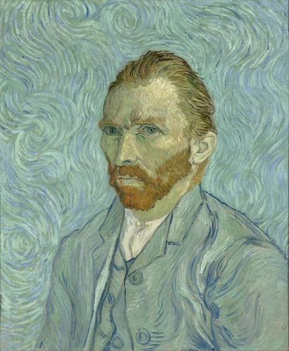 Reprodukcja Autoportret 1889, Vincent van Gogh