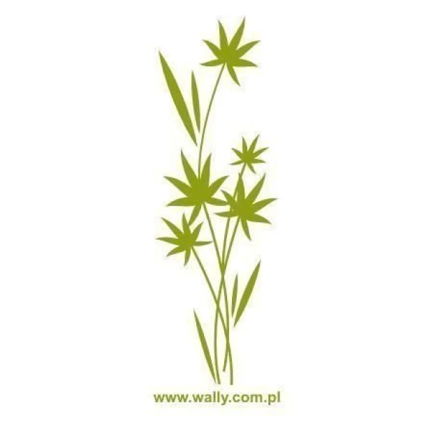 Naklejka japoński 03 w minimalistycznym stylu, doskonała do ożywienia nowoczesnego wnętrza.