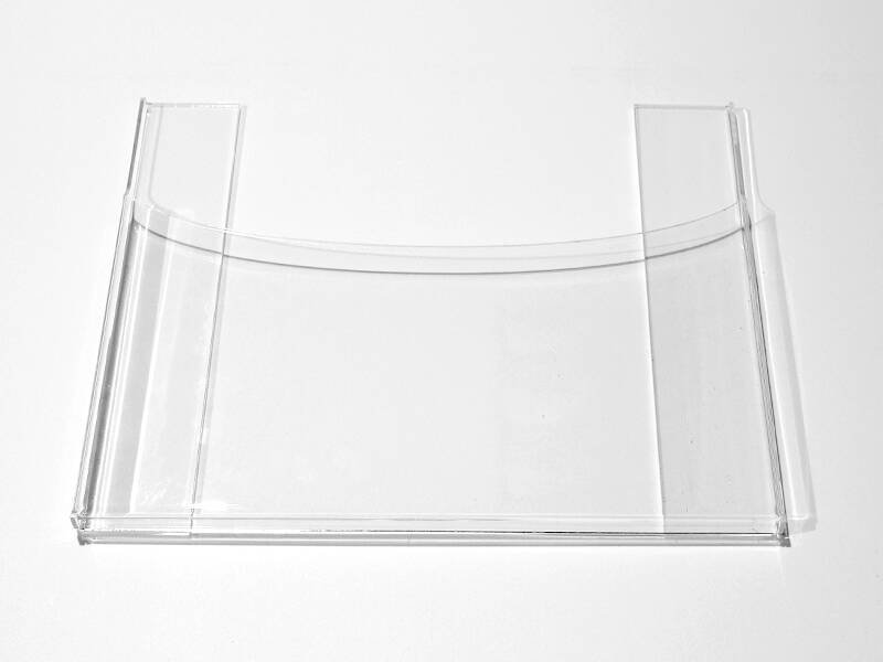 Kieszeń wisząca z plexi A4 głębokość 4cm
