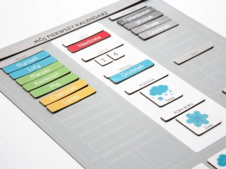 Kalendarz dla dzieci polski MAGNES