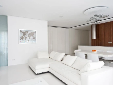 Mapa zdrapka świat Premium