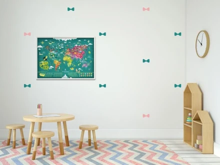 Mapa zdrapka Świat Mapito