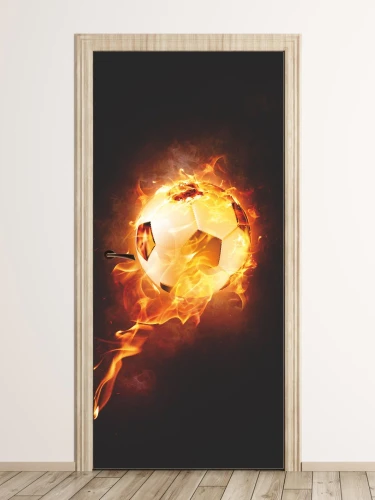 Fototapeta na drzwi piłka nożna FP 6090