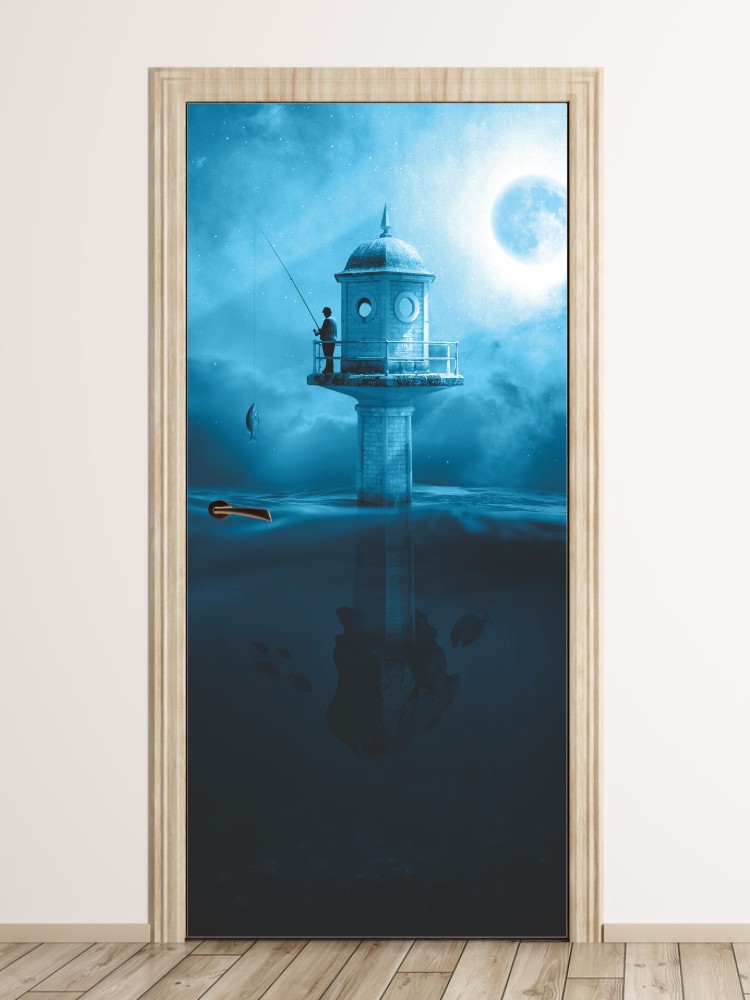 Fototapeta na drzwi latarnia morska FP 6088