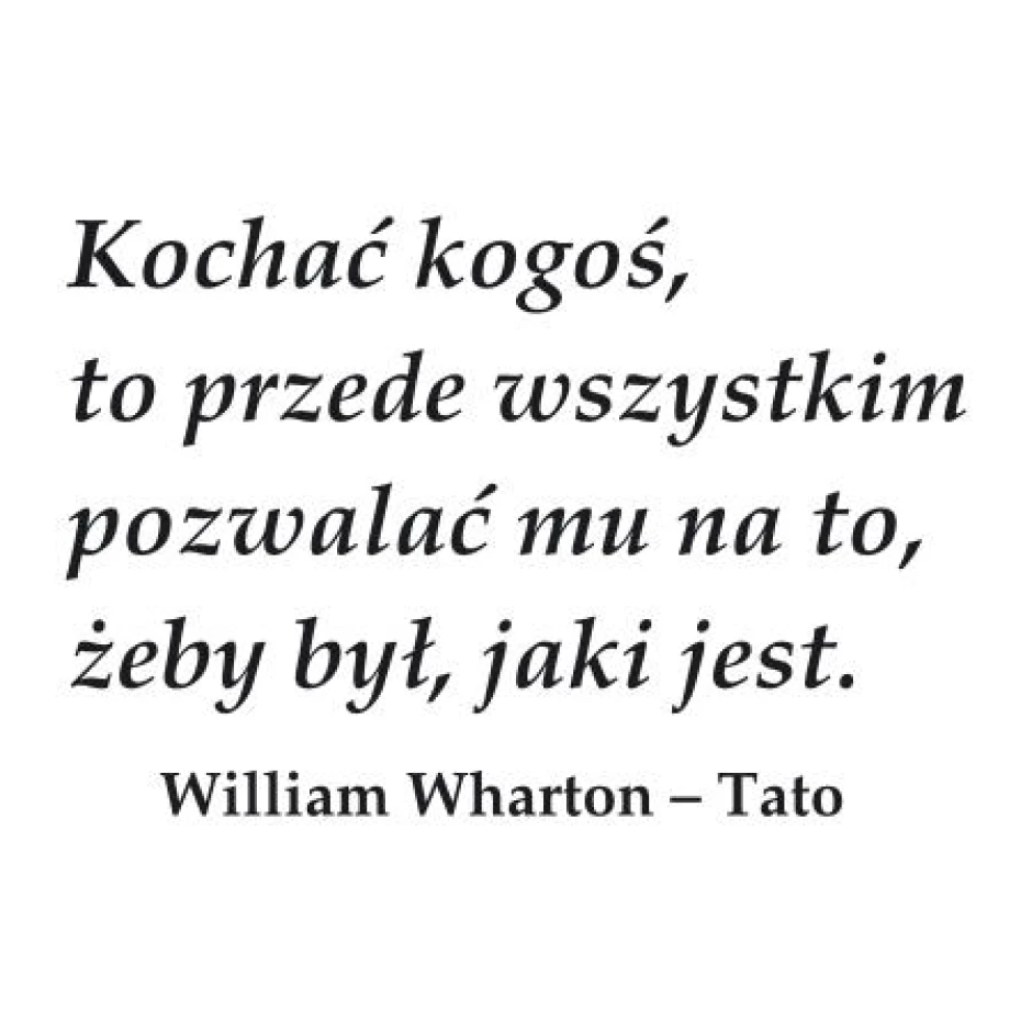 Szablon do malowania cytat: Kochać kogoś 1961 - Wzór graficzny. Tekst w eleganckiej, kursywnej czcionce, z wyraźnym