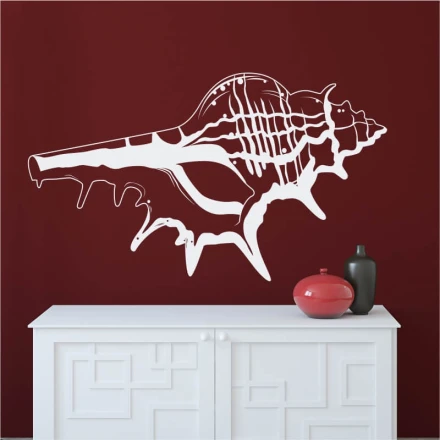 Szablon malarski muszla 2106