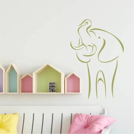 Szablon malarski słoń 2013