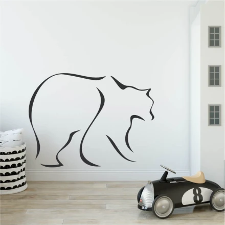 Szablon malarski niedźwiedź 2001