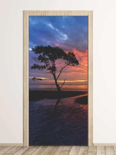 Fototapeta na drzwi drzewo FP 6155