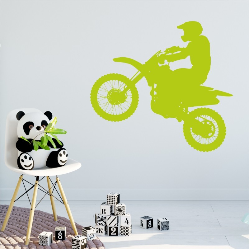 Naklejka na ścianę motocross 2312