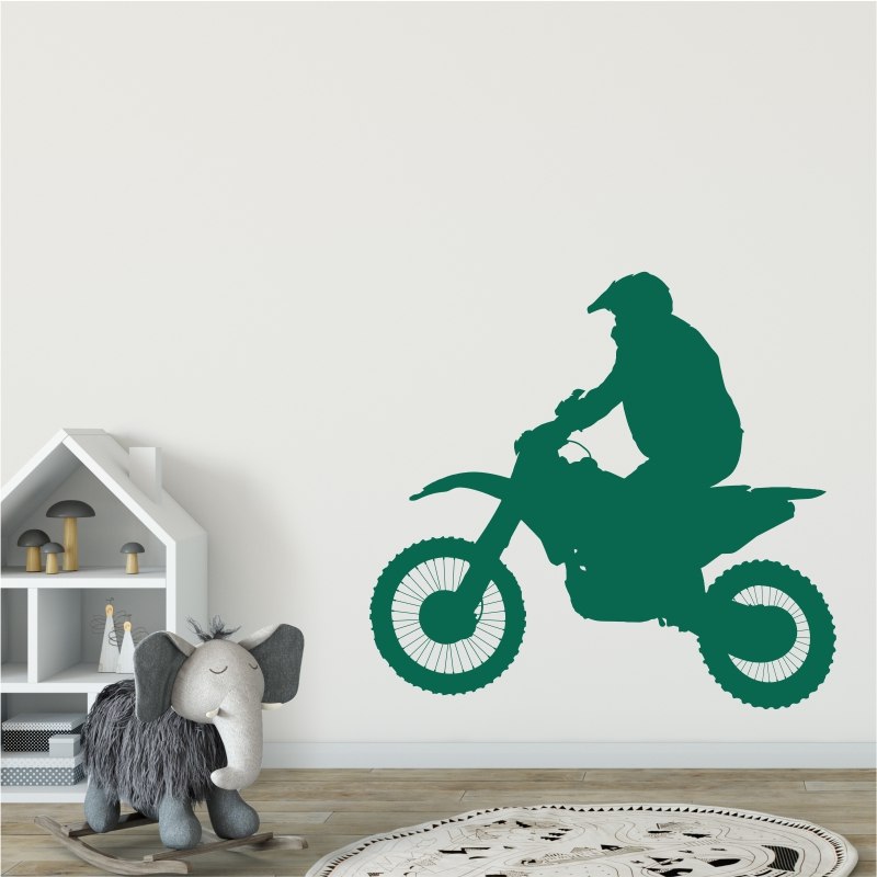 Naklejka na ścianę motocykl 2314