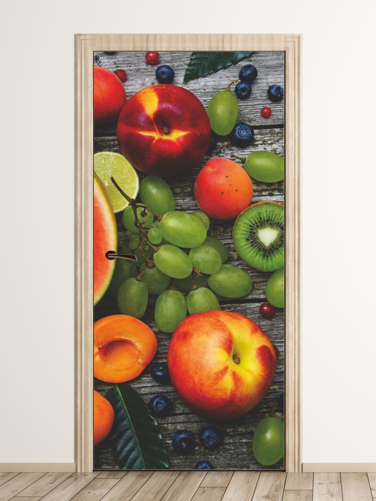 Fototapeta naklejka na drzwi owoce FP 6317
