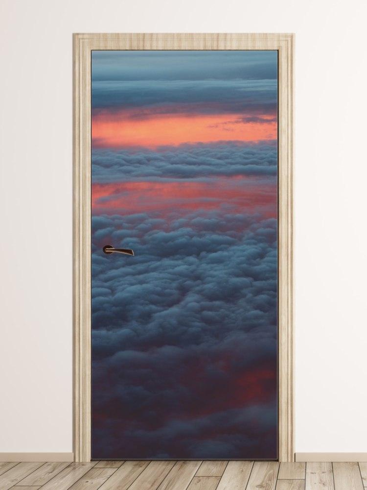 Fototapeta naklejka na drzwi chmury FP 6334