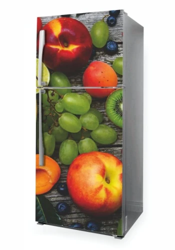 Okleina na lodówkę naklejka owoce P1005