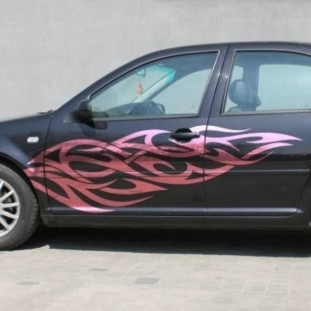 Naklejka płomienie 05