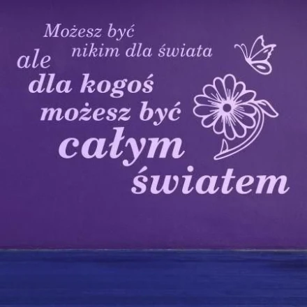 Naklejka sentencja 1255