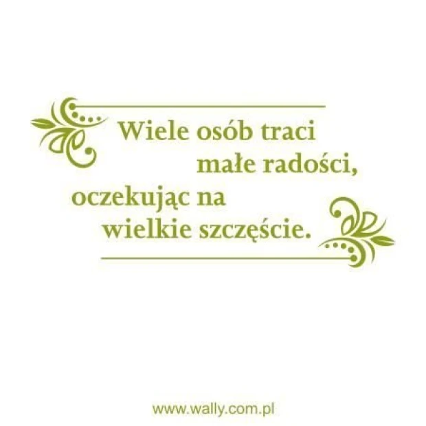 Stylowa naklejka sentencja 1257 w pastelowych odcieniach, idealna do przytulnego wnętrza, dodająca p