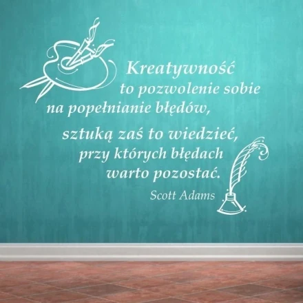 Naklejka sentencja 1251