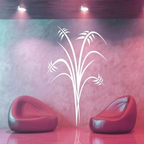 Elegancka naklejka japońska 77, idealna do nowoczesnego salonu, dodająca lekkości i harmonii do wnęt