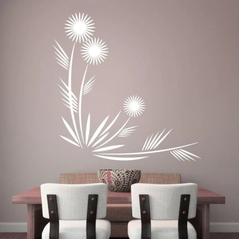 Elegancki szablon malarski japoński 53 w minimalistycznym wnętrzu, dodający lekkości i świeżości do 