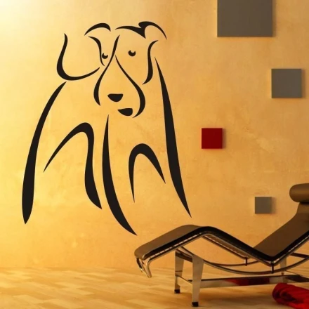 Szablon malarski pies 1274