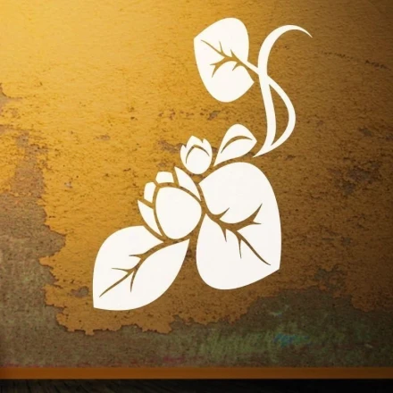 Naklejka kwiaty 0980