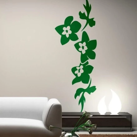 Naklejka kwiaty 0988