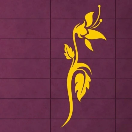 Naklejka kwiaty 0993