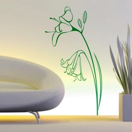 Szablon malarski kwiaty 0984