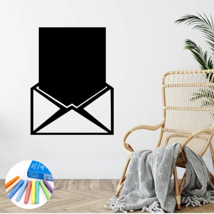 Naklejka kredowa list 345