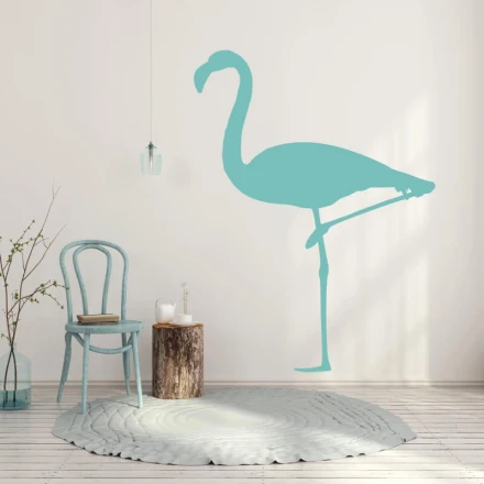 Naklejka na ścianę flaming 2463