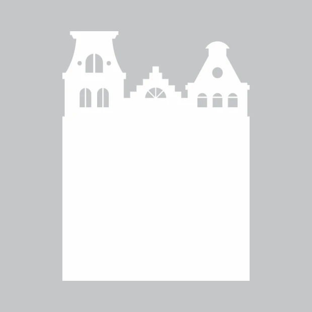 Tablica suchościeralna domki 246 - Wzór graficzny. Kształt przypomina domki z oknami i dachami