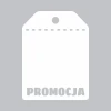 Tablica suchościeralna promocja 241 - Wzór graficzny. Prosta forma z zaokrąglonymi rogami i napisem PROMOCJA