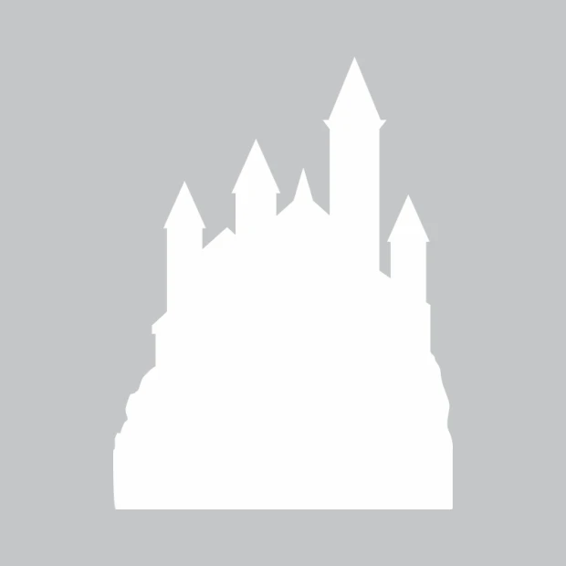 Tablica suchościeralna zamek 258 - Wzór graficzny. Grafika przedstawia zamek z wieżami i murami