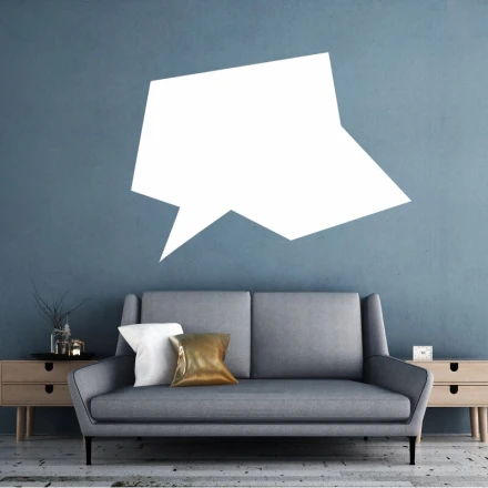 Tablica suchościeralna dymek 231