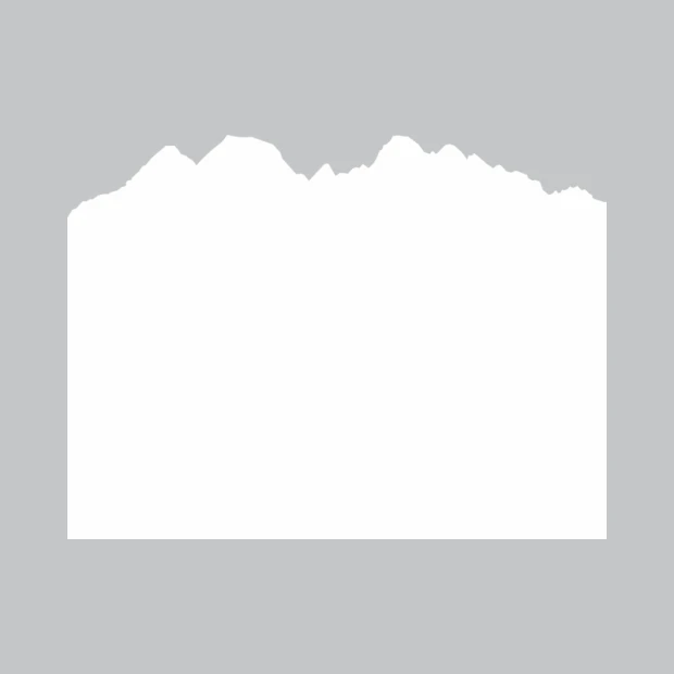 Tablica suchościeralna Tatry 322 - Wzór graficzny. Kształt przypomina falę z różnymi liniami i konturami