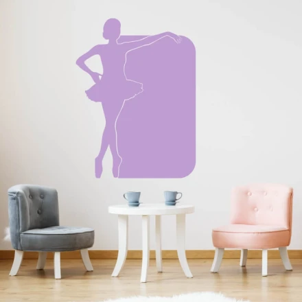 Tablica suchościeralna baletnica 307