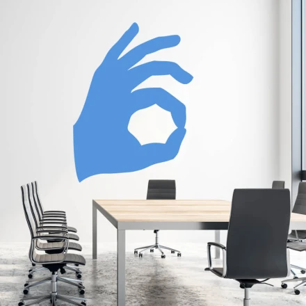 Tablica suchościeralna dłoń 352